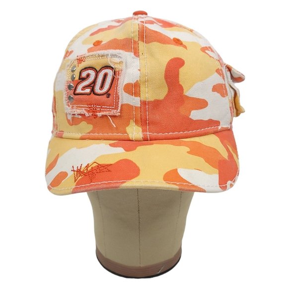 Chase Authentics Tony Stewart Womens Strapback Cap Trucker NASCAR Hat Joe Gibbs - Picture 7 of 12